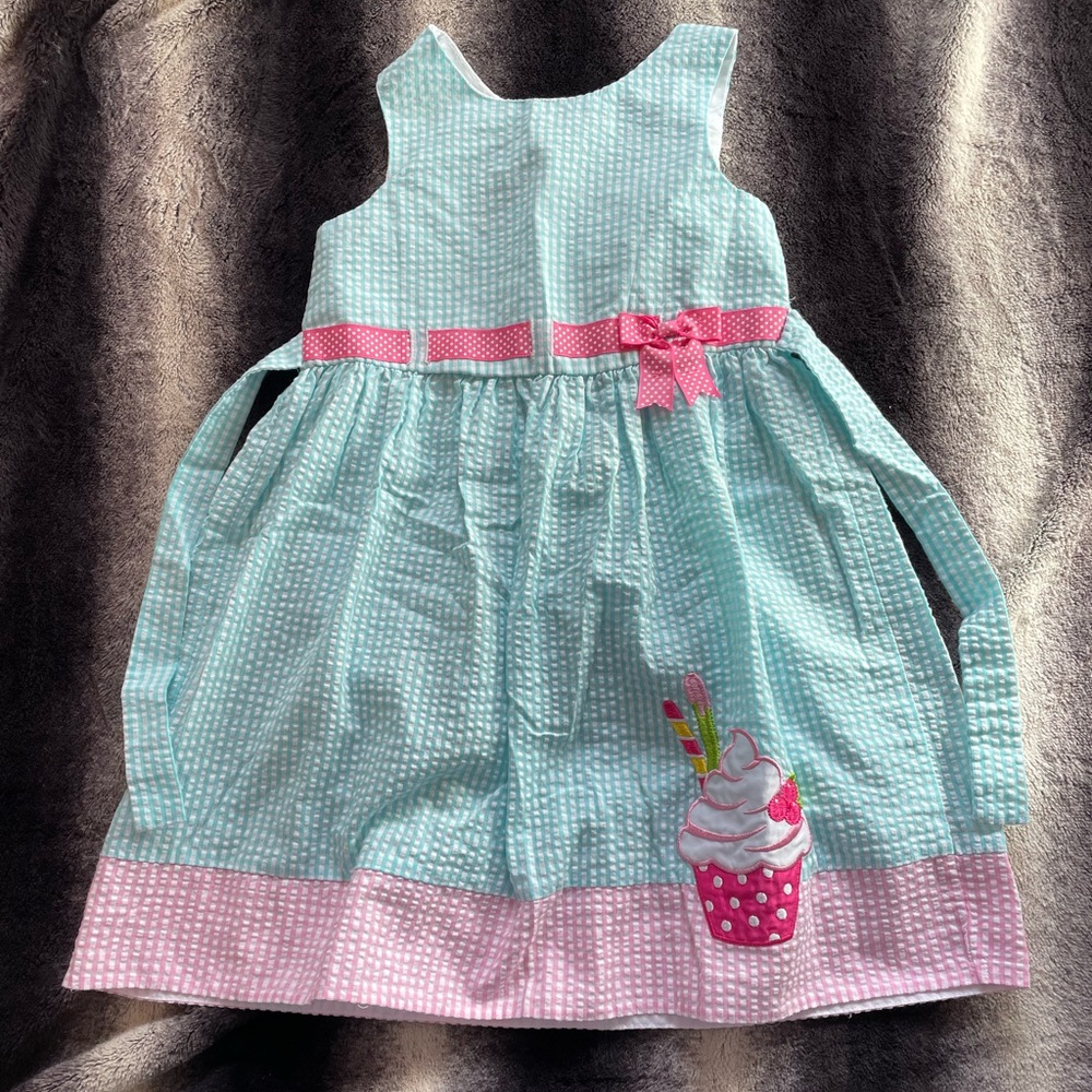 Darling Counting Daisies Cupcake Dress Size 6